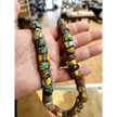 🌍✨ African Millefiori Trade Beads Necklace – 24’’ Vintage Estate Treasure! 🧿 - Jewelry