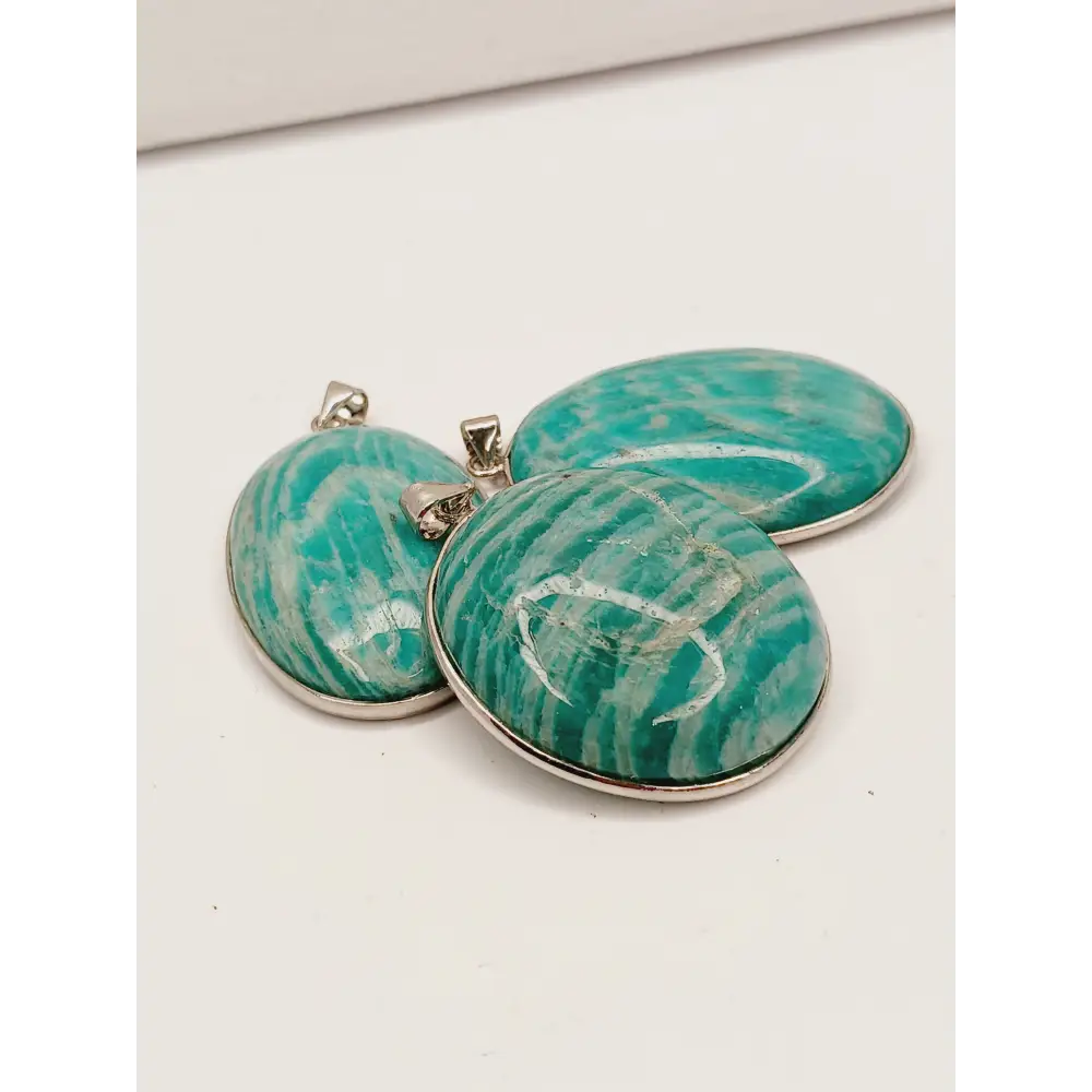 💚✨ Amazonite Pendant – Truth Harmony and Soothing Energy 🌿 - Jewelry