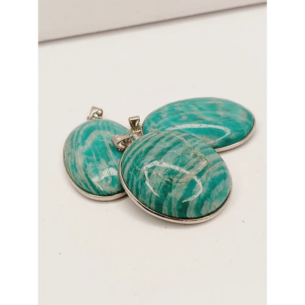💚✨ Amazonite Pendant – Truth Harmony and Soothing Energy 🌿 - Jewelry