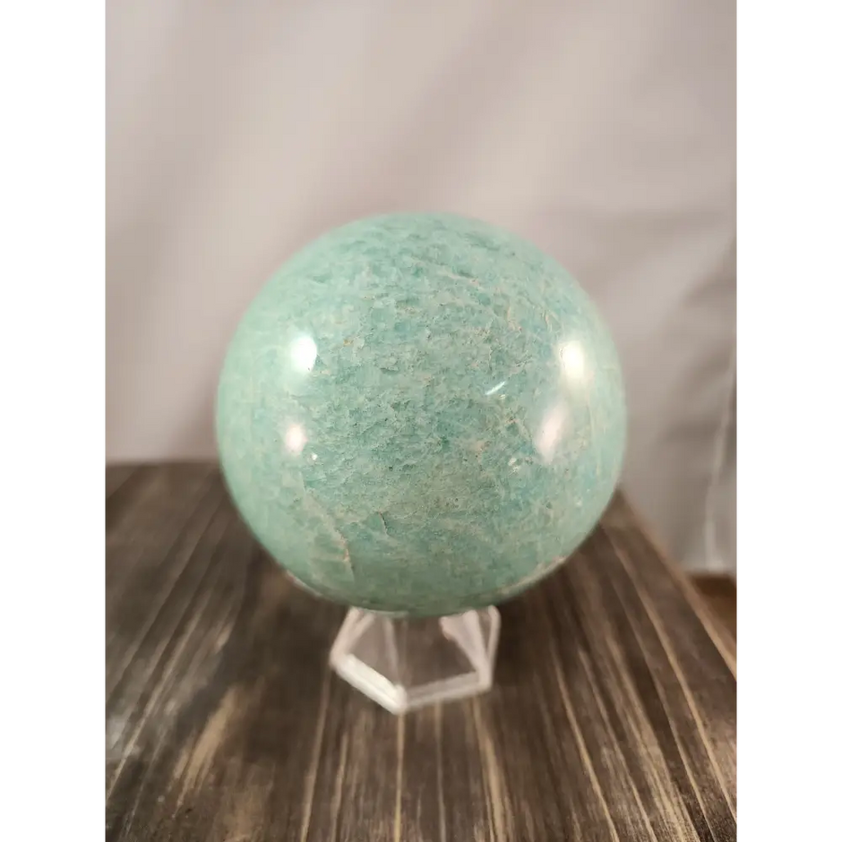 🌊 Amazonite Spheres - 2.5’’ to 3.5’’ ✨ - 1 - 3.5’’ - Spheres