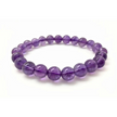 💜✨ Amethyst Bracelet 8mm – Peace Intuition and Spiritual Protection 🌙