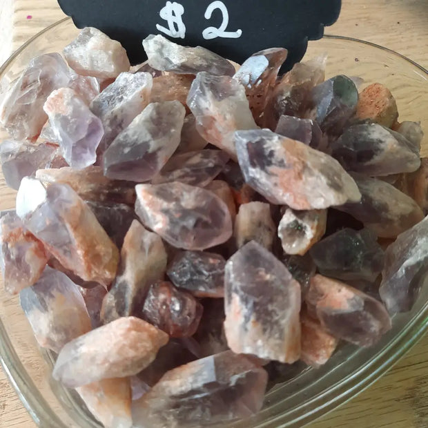 Amethyst Dog Teeth Tumbles - Tumbles