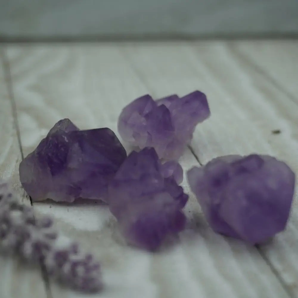 Amethyst Flower - Tumbles