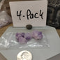 Amethyst Flowers For Grid-Working - Amethyst Flowers X4 - Grid Working