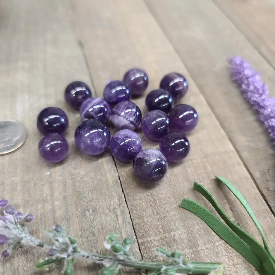 Amethyst Mini Spheres - Spheres