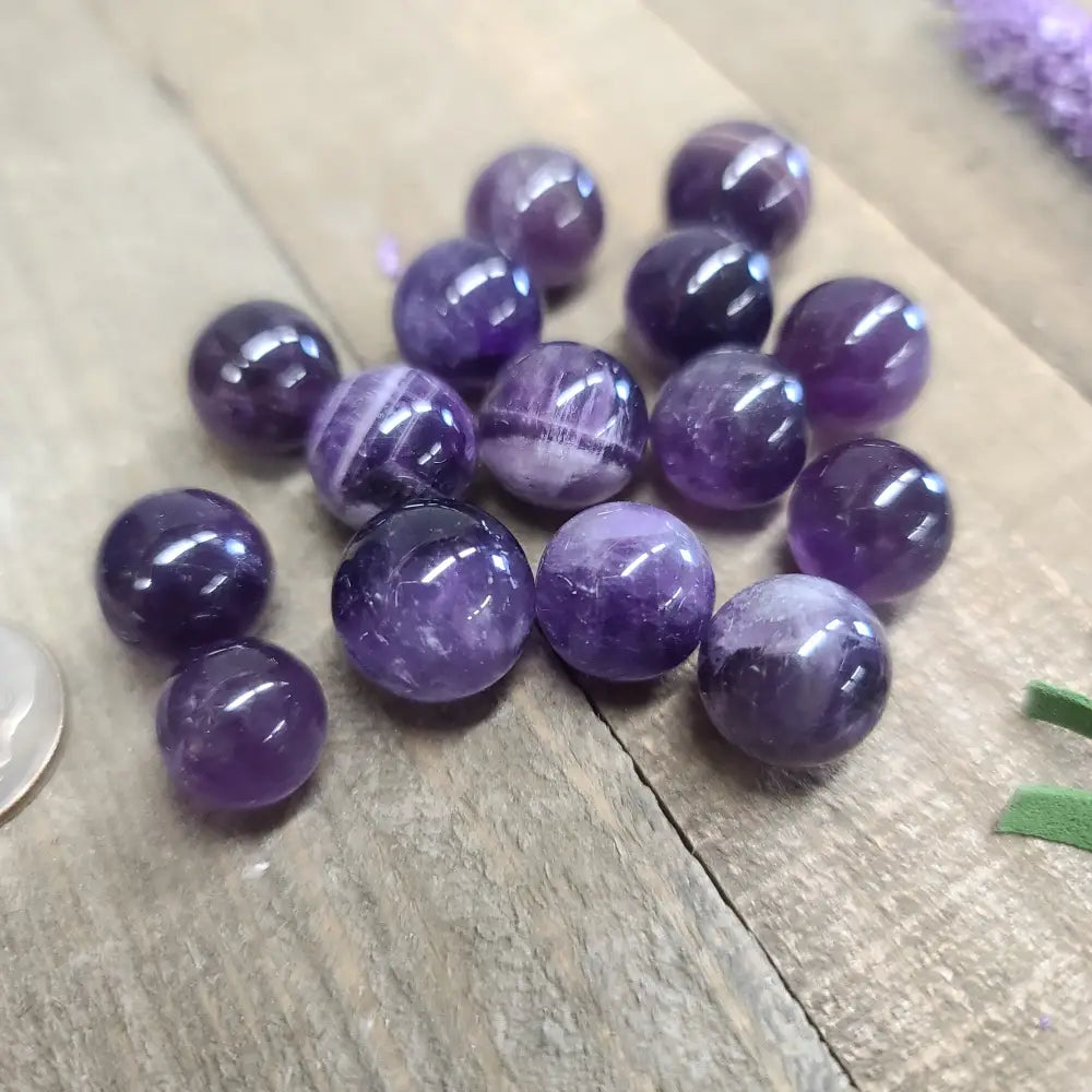 Amethyst Mini Spheres - Spheres
