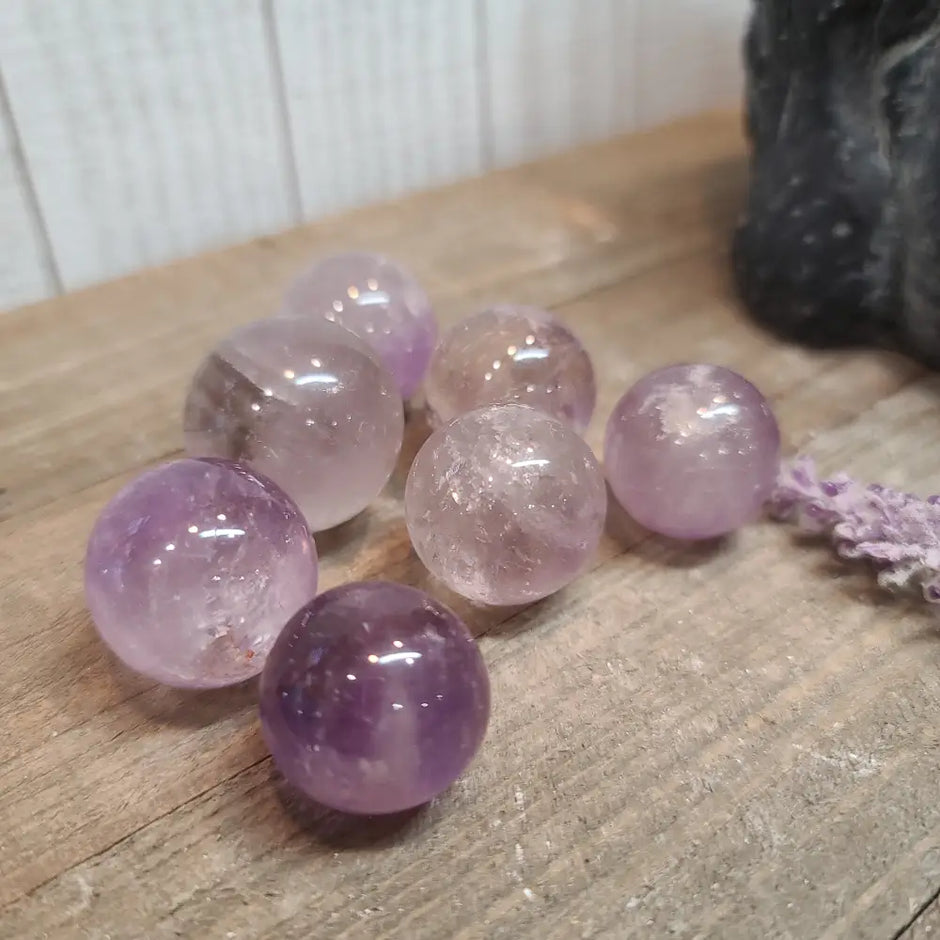 Amethyst Small Spheres - Spheres