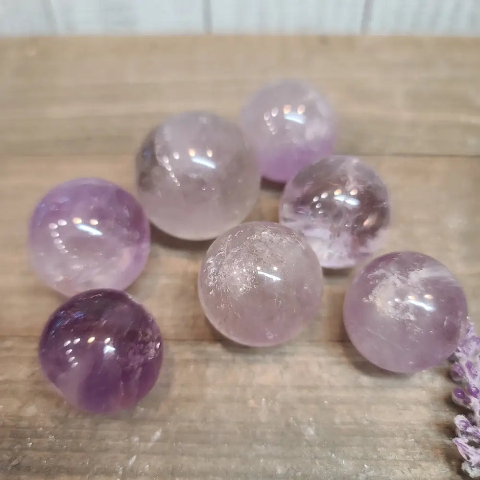 Amethyst Small Spheres - Spheres