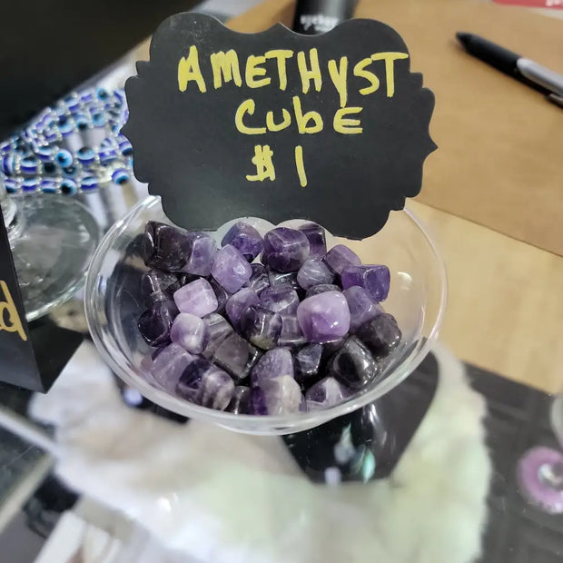 Amethyst - Dream Cubes - 1 - Small - Tumbles