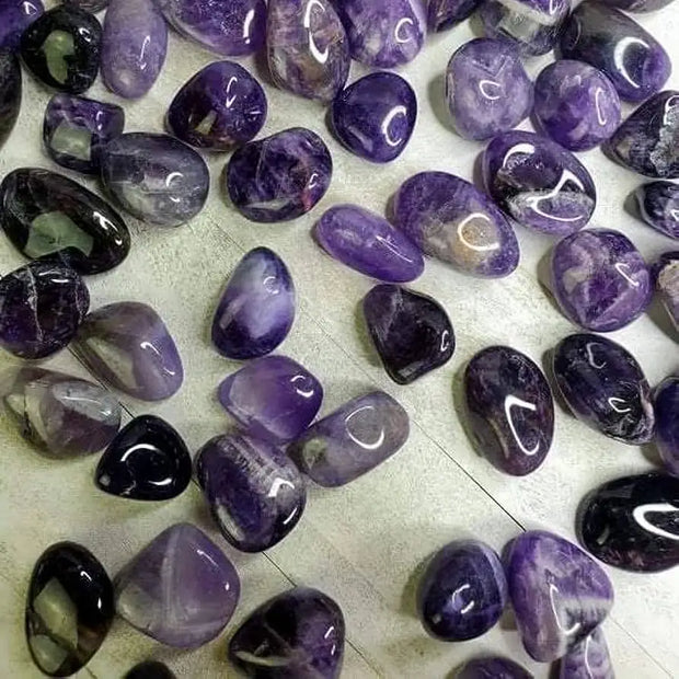 Amethyst Tumbles - Tumbles