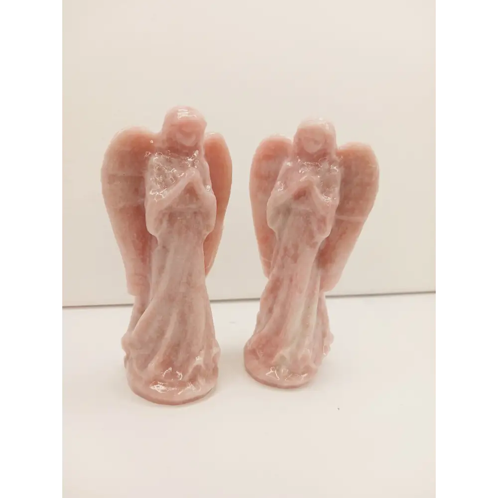 👼💗 Angel Carving – Pink Opal – Love Comfort and Emotional Healing ✨