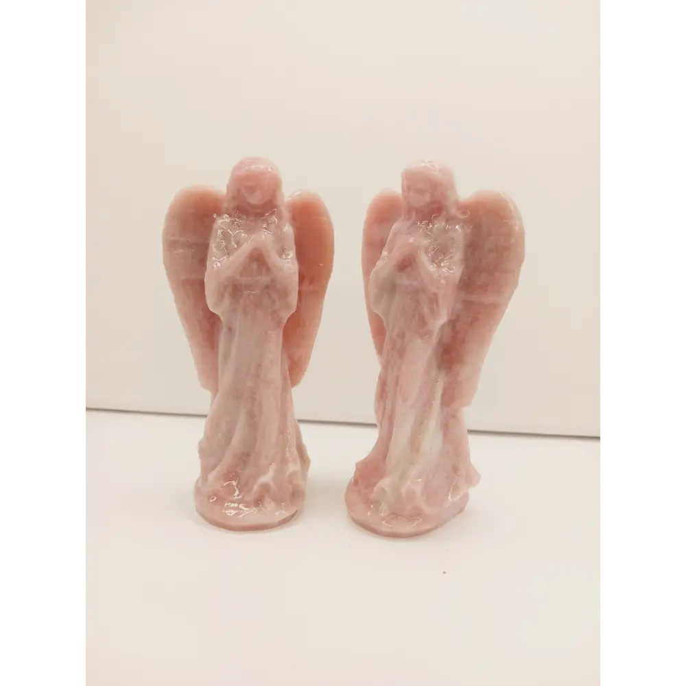 👼💗 Angel Carving – Pink Opal – Love Comfort and Emotional Healing ✨