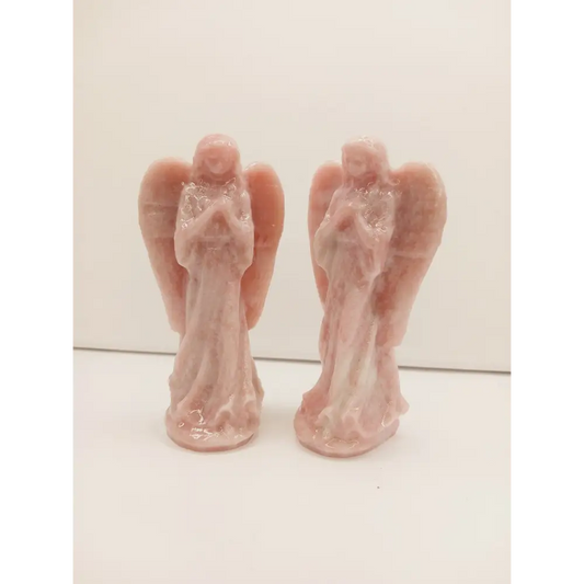 👼💗 Angel Carving – Pink Opal – Love Comfort and Emotional Healing ✨