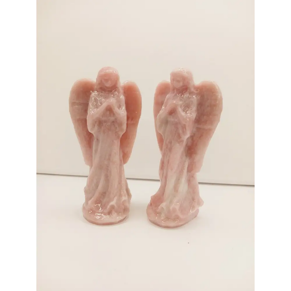 👼💗 Angel Carving – Pink Opal – Love Comfort and Emotional Healing ✨