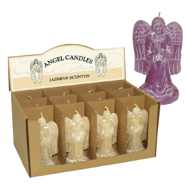 Angel Jasmine Candles - WHITE - Candles & Accessories