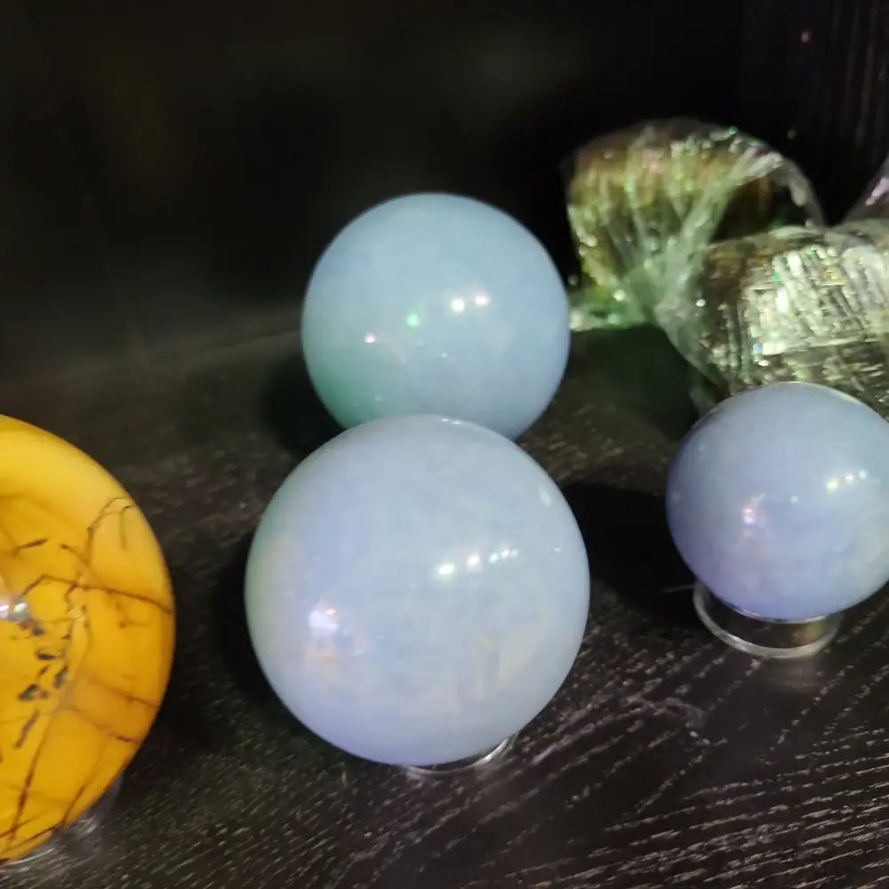 Angelite Spheres - Spheres