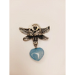 💙👼 Aquamarine Angel Pendant – Peace Protection and Divine Guidance ✨ - Jewelry