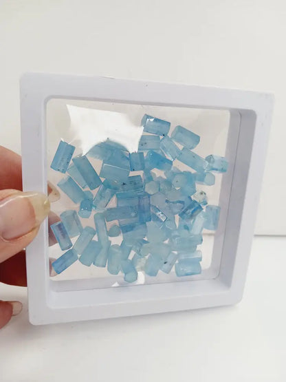 💙✨ Aquamarine Raw Specimen Shaft (.5’’+/) – Oceanic Calm Courage and Natural Beauty! 🌊