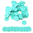 Aromatherapy Diffuser Pads for Essential Oil Jewelry - 28.4mm XL Turquoise Essential Oil Felt Pads - Jewelry