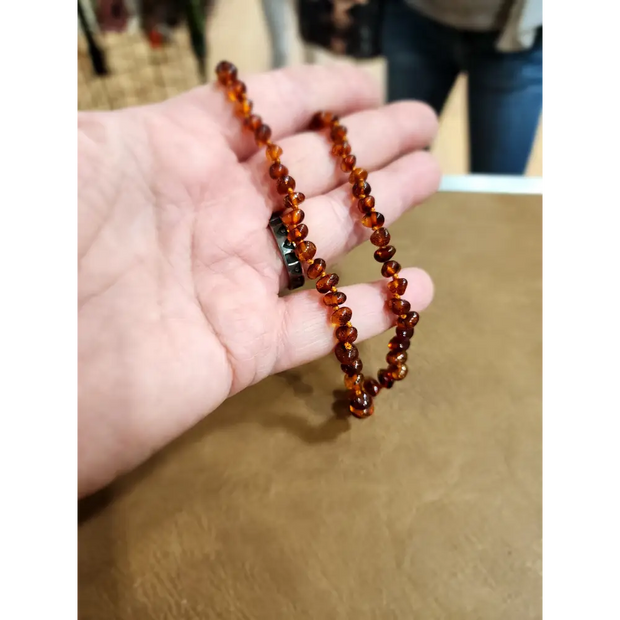 🧸 Assorted Amber Teething Necklace for Baby 🌟 - 1 - Jewelry