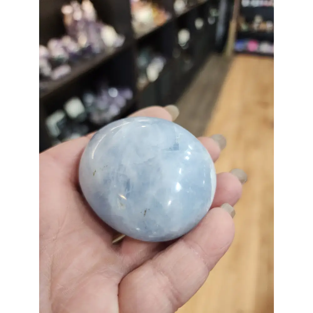 🌈✨ Assorted Calcite Palmstones – Soothing Energy & Colorful Comfort! 🤲 - PALM