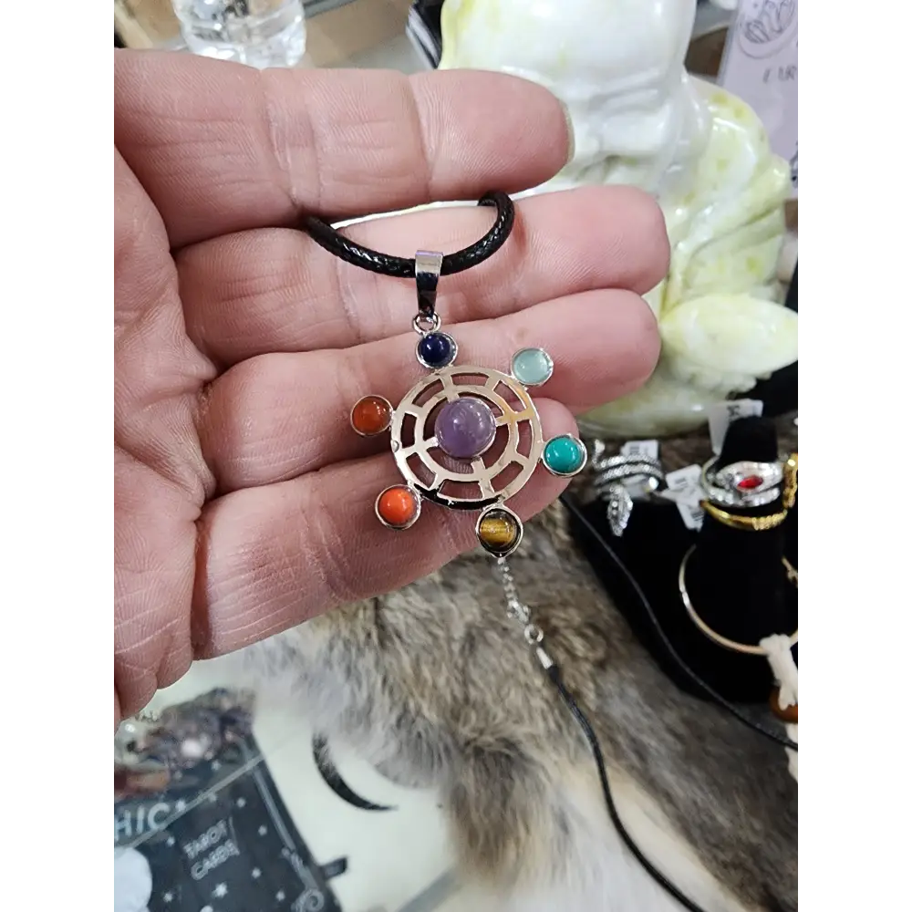 Assorted Chakras Pendants - 7 - Jewelry