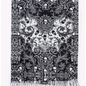 Assorted Skull Scarves - Damask Like Ex Large Scarf - Clothing & Apparel
