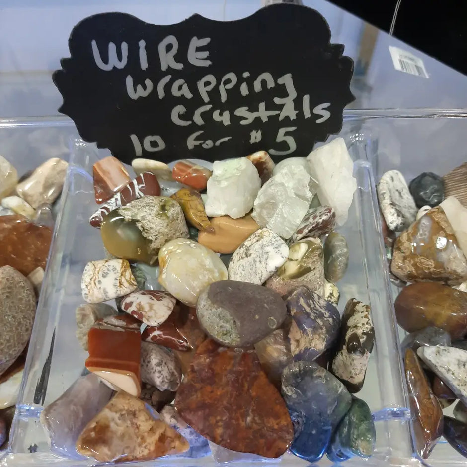 Wrapping Crystals - Tumbles