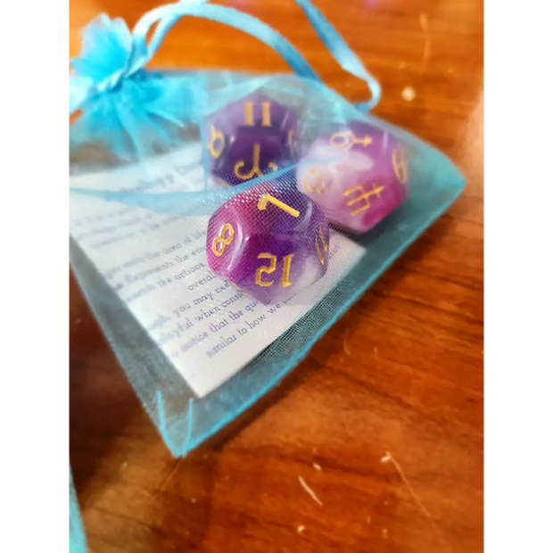 Astrology Dice Divination Set - Tarot Decks & Divination