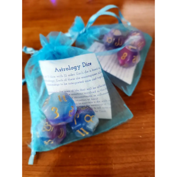 Astrology Dice Divination Set - Tarot Decks & Divination