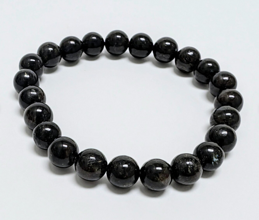 🌠✨ Astrophyllite Bracelet 8mm – Illumination Transformation and Cosmic Insight 🌌 - OMC BRACELETS