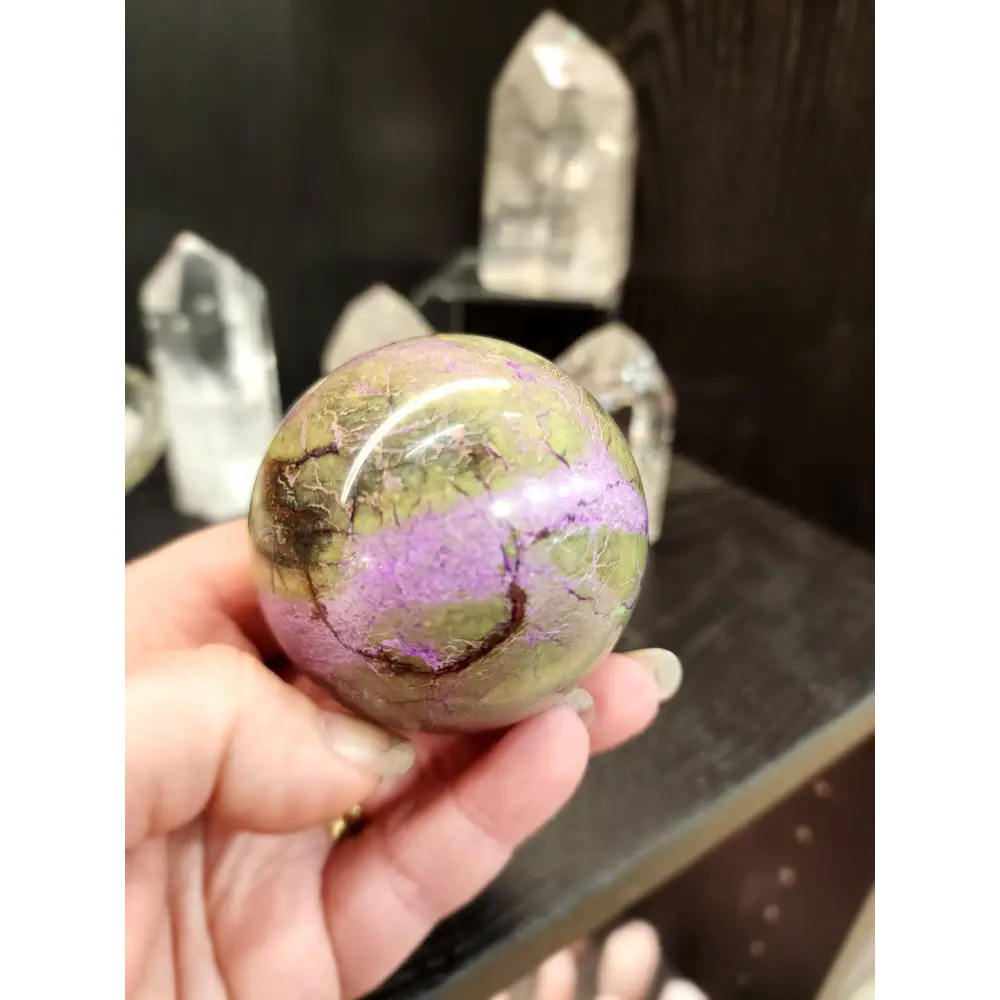 💚✨ Atlantisite Sphere – 2.5’’ – Transformation Healing & Grounding Magic! 🌿 - 1 - Spheres