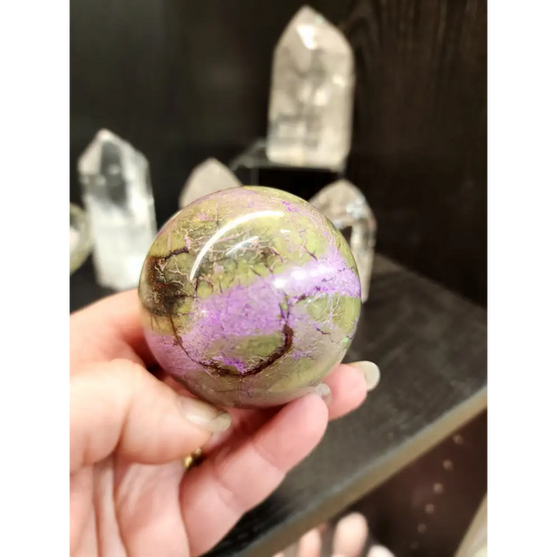 💚✨ Atlantisite Sphere – 2.5’’ – Transformation Healing & Grounding Magic! 🌿 - 1 - Spheres