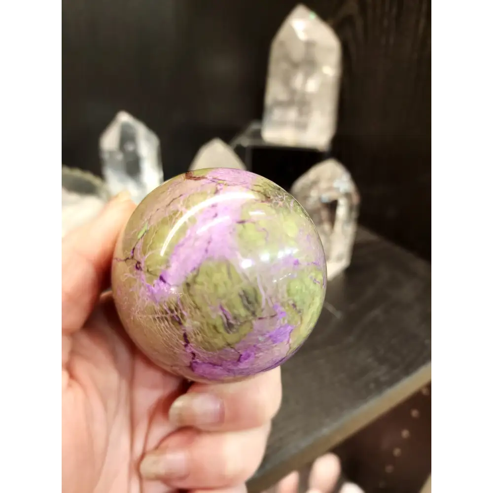 💚✨ Atlantisite Sphere – 2.5’’ – Transformation Healing & Grounding Magic! 🌿 - 2 - Spheres