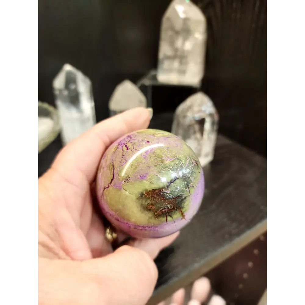 💚✨ Atlantisite Sphere – 2.5’’ – Transformation Healing & Grounding Magic! 🌿 - Spheres