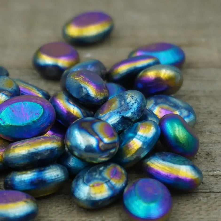 Aura Agate Oval - Tumbles