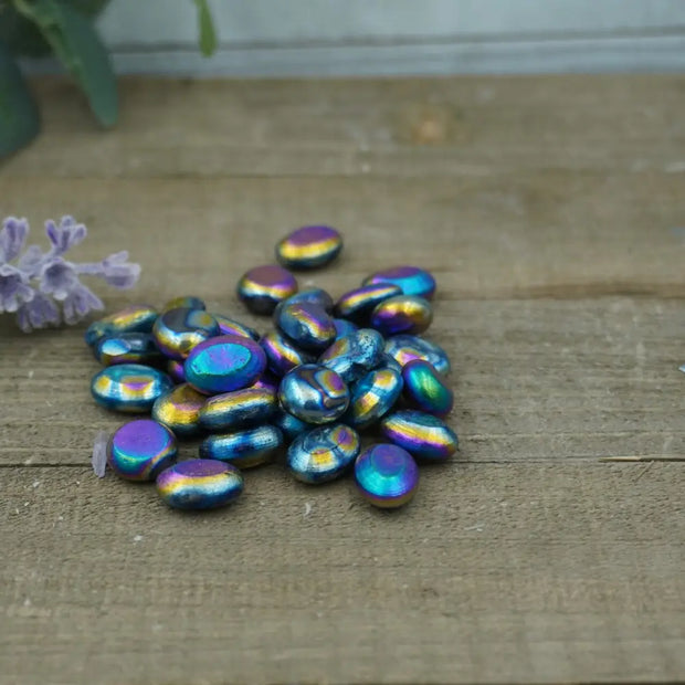 Aura Agate Oval - Tumbles