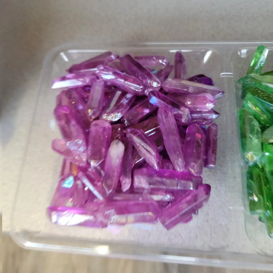 Aura Quartz Point - Purple - Specimens