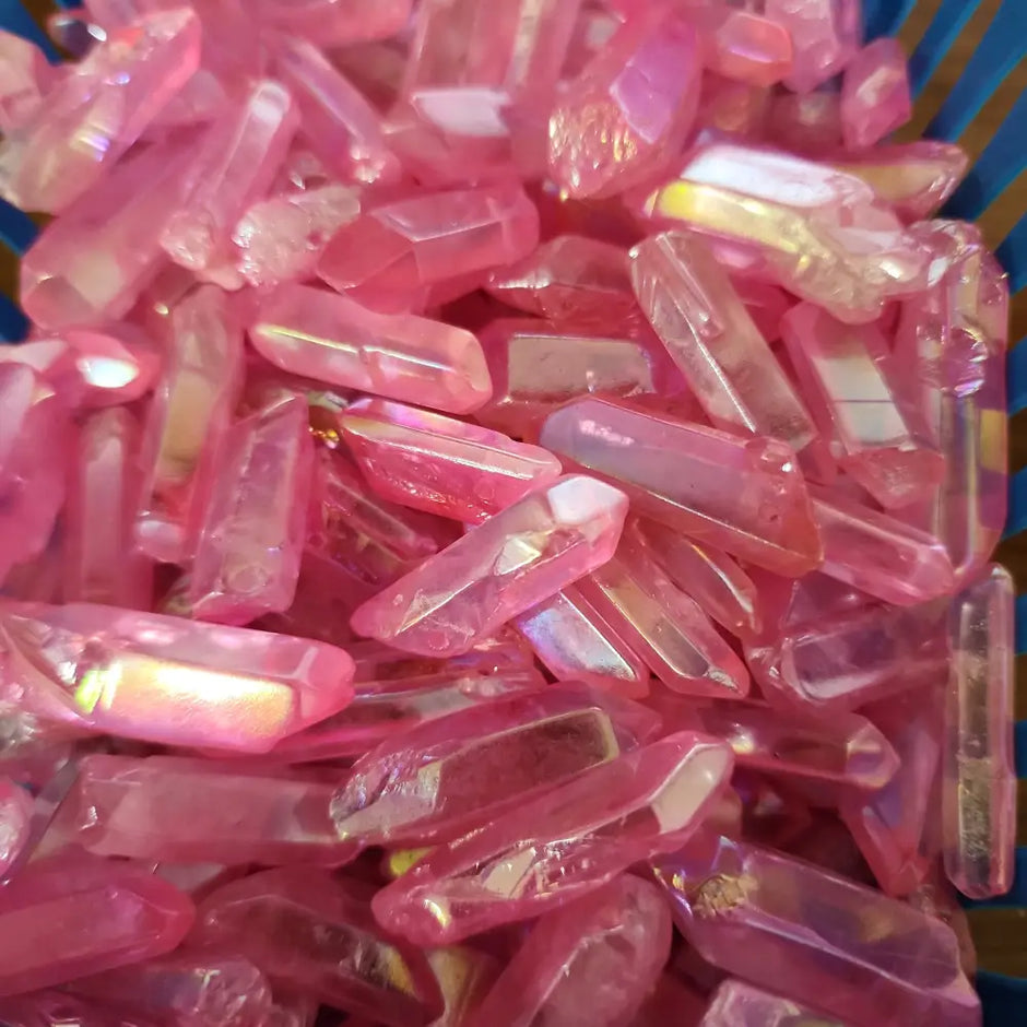 Aura Quartz Point - Pink - Specimens