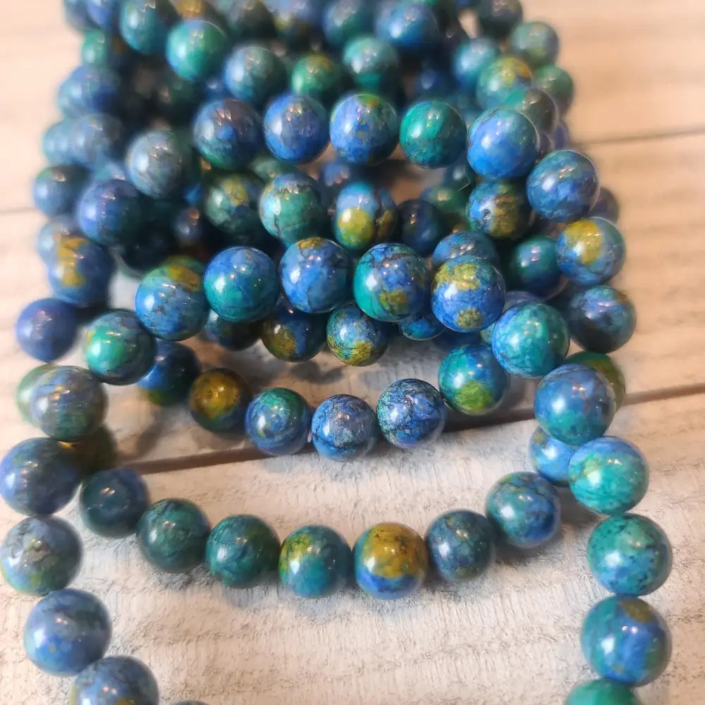 Azurite & Chrsyocolla Bracelets - OMC BRACELETS