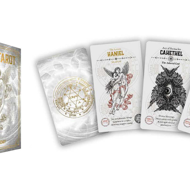 Angel Tarot by Travis McHenry: Flashcards; 78 pages / English