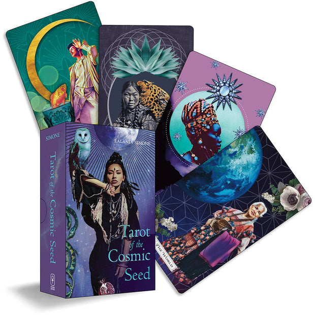 Alchemy Ritual Tarot (23 Major Arcana Cards Including The Cosmic Seed) – A Diverse, Decolonized Tarot Deck by Lalania Simone