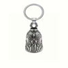 Guardian Angel Bell Keychain (Silver Tone)