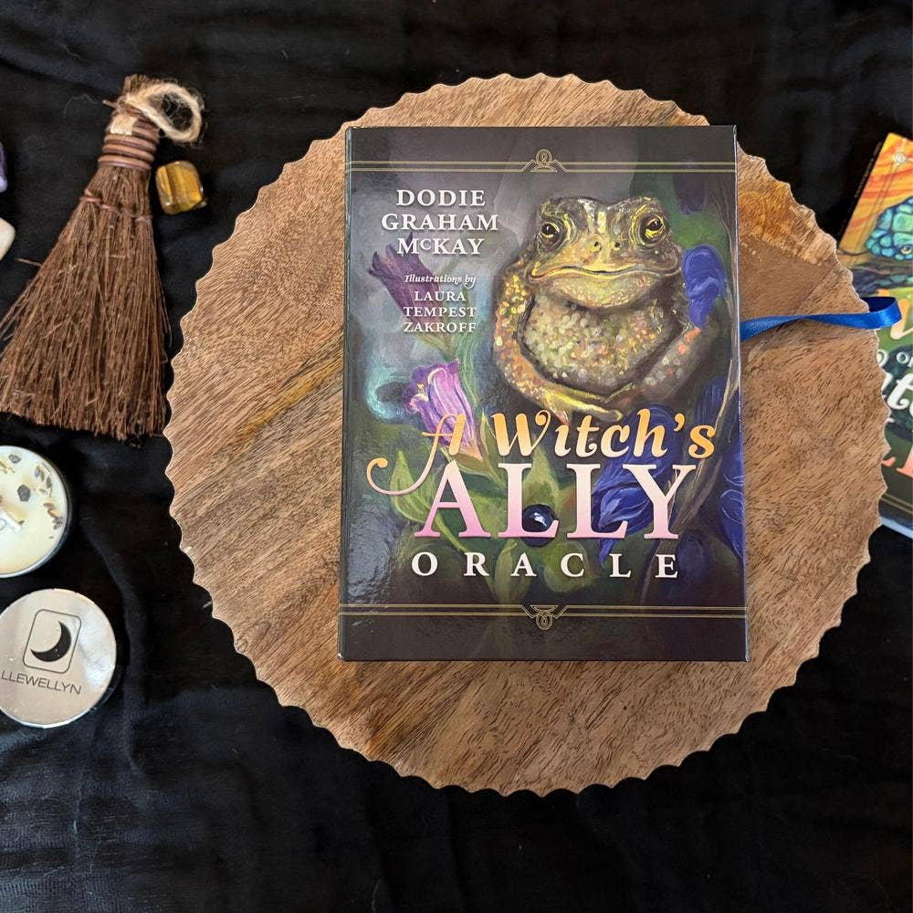 A Witch’s Ally Animal Familiars Oracle Deck – 48 Cards + Booklet – by Dodie Graham McKay and Laura Tempest Zakroff