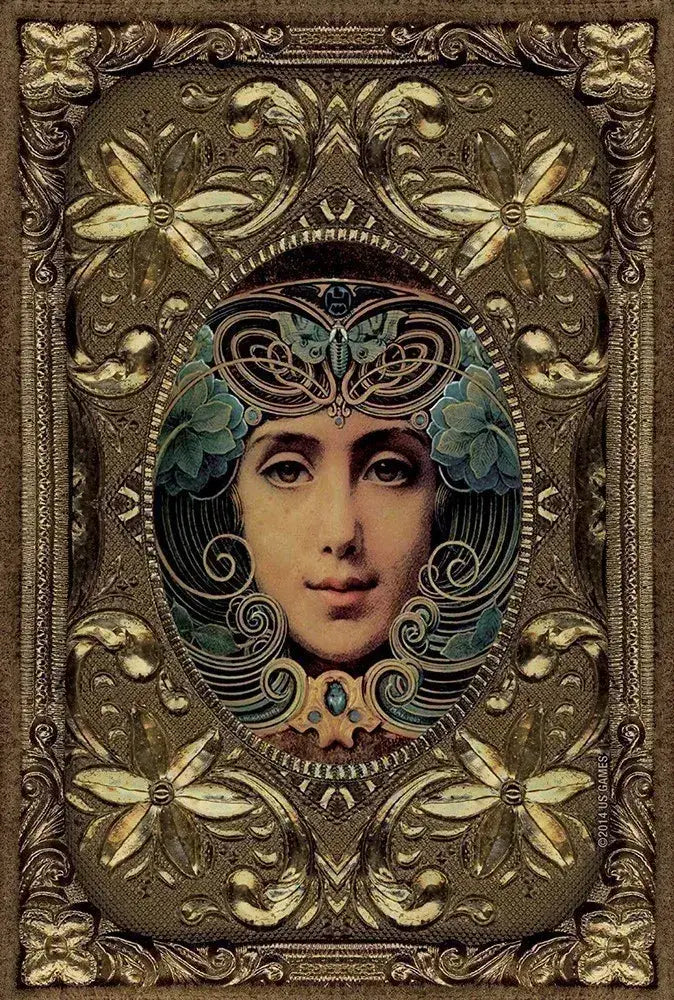 Vintage Wisdom Oracle (52 Cards + Guidebook) — 2015 COVR Award Winner