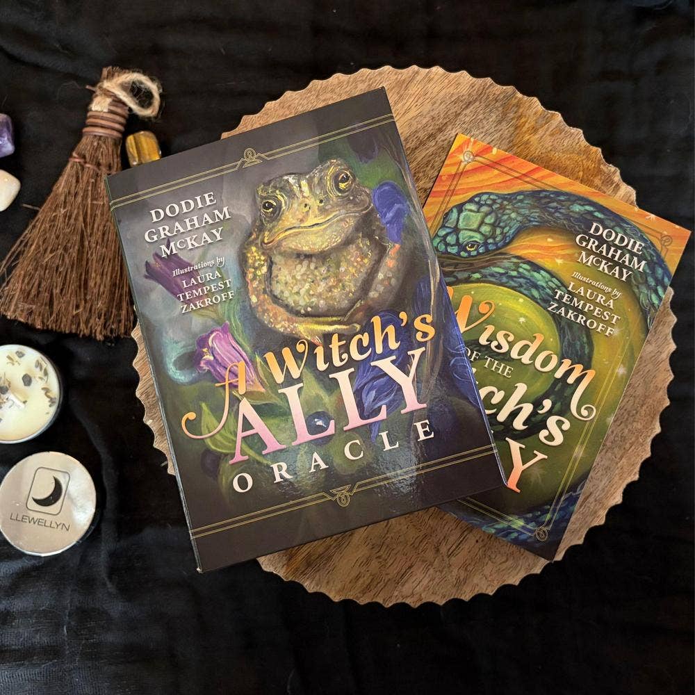A Witch’s Ally Animal Familiars Oracle Deck – 48 Cards + Booklet – by Dodie Graham McKay and Laura Tempest Zakroff