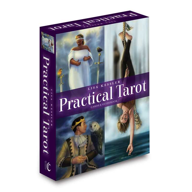 Practical Tarot (192 Pages, English) by Lisa Kessler – An Easy, Real-Life Guide to Reading Tarot