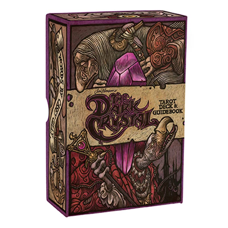 The Dark Crystal Tarot Deck and Guidebook (Official, 78 Cards) – Jim Henson’s Thra-Inspired Tarot in a Deluxe Gift Box
