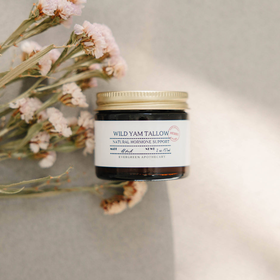 Wild Yam Tallow (2oz) Hormone Balance Cream