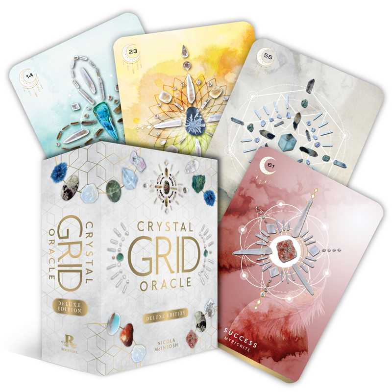 Crystal Grid Oracle - Deluxe Edition by Nicola McIntosh: Flashcards; 176 pages / English